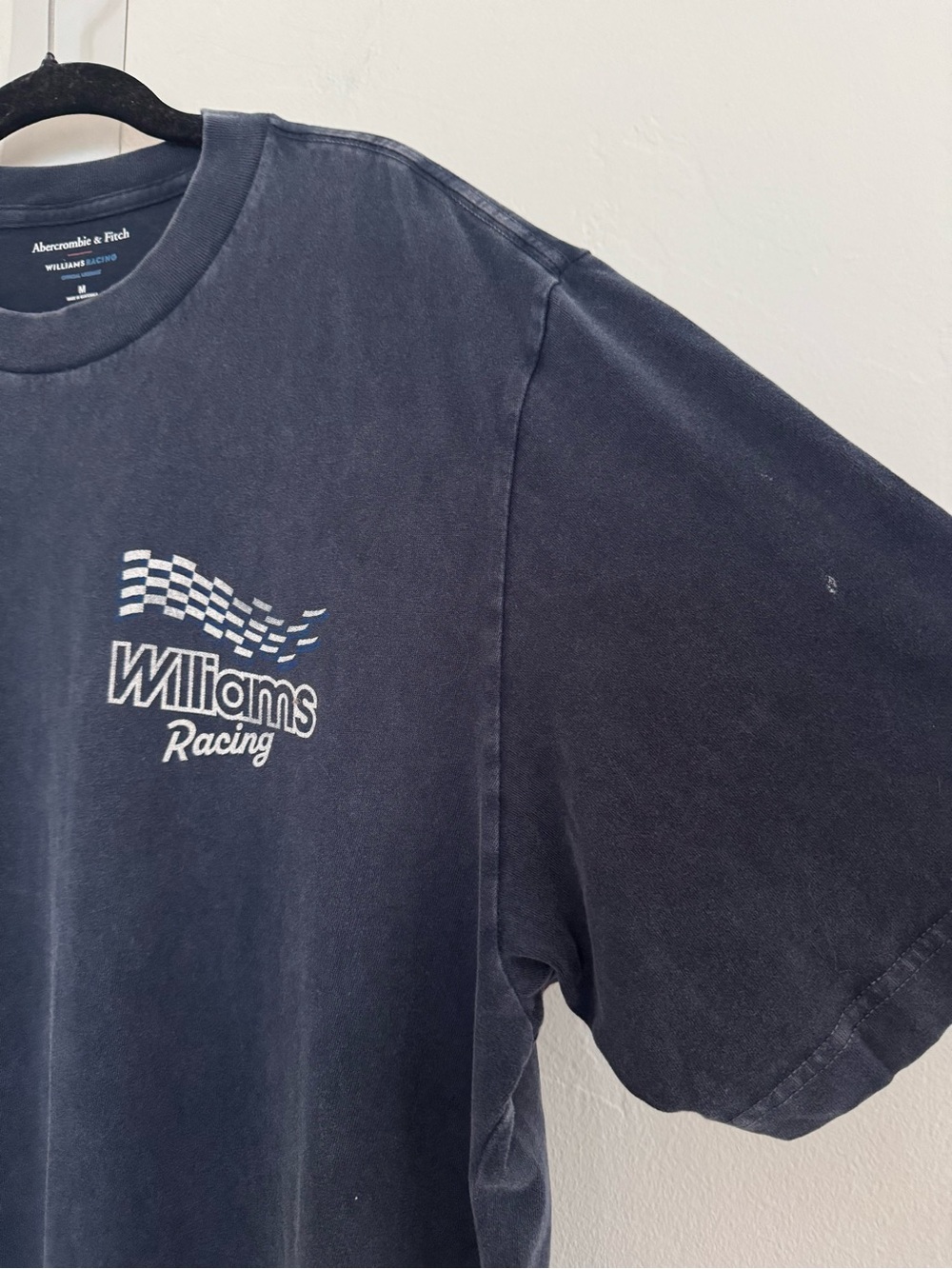 Abercrombie & Fitch Williams Racing Vintage-Inspired Graphic Tee Short Sleeve - Picture 4 of 8